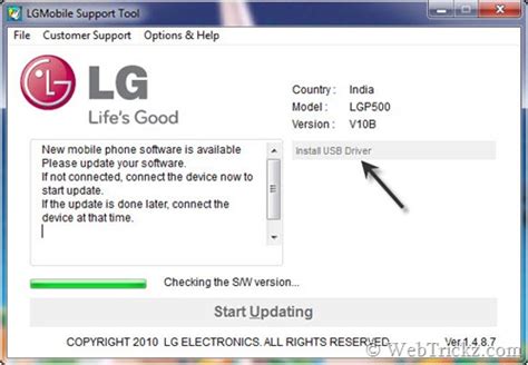 lg tool smart card drivers not found|lg cell phone drivers.